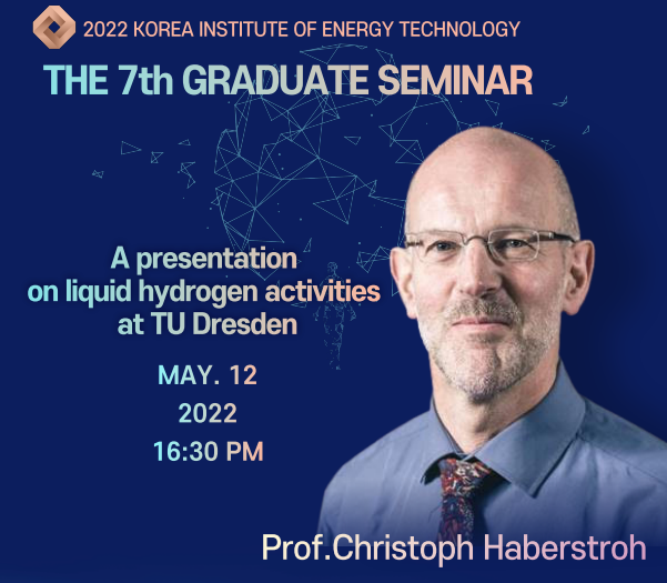 The 7th Graduate Seminar : A presentation on liquid hydrogen activities at TU Dresden
