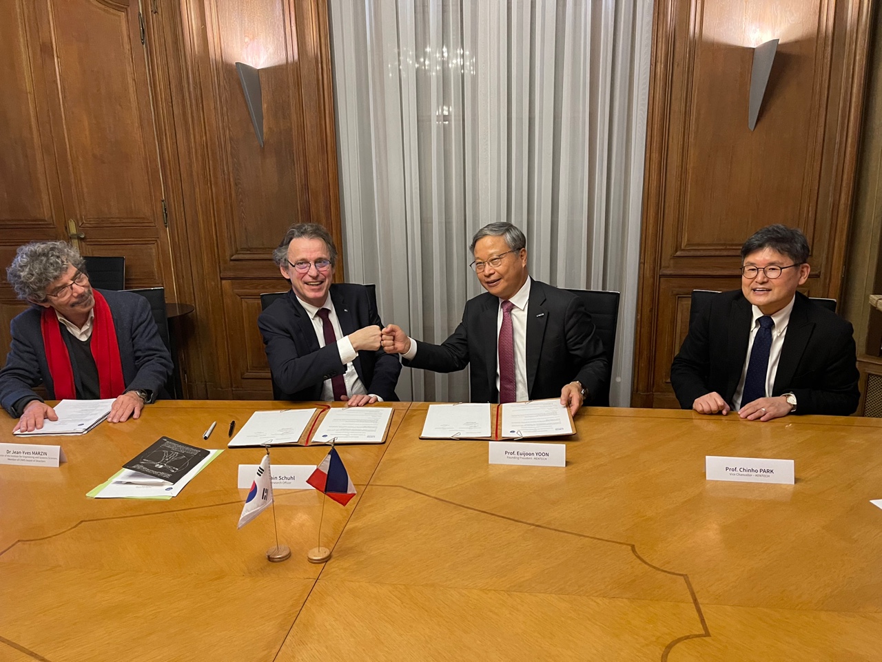 KENTECH and CNRS Partner to Develop Research Capabilities 