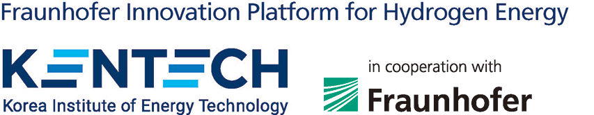 fraunhofer innovation platform for hydrogen energy, kentech, korea institute of energy technology, in cooperation with fraunhofer